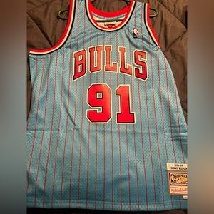Chicago Bulls Mitchell & Ness Dennis Rodman.